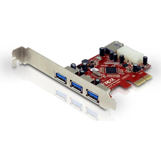 Conceptronic C4USB3EXI PCIe USB 3.0-adapter, 4 porte