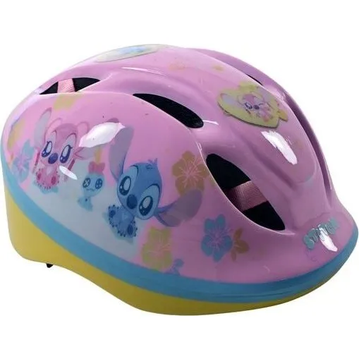 Volare Stitch Girls Cykelhjelm 52-56 cm - Pink