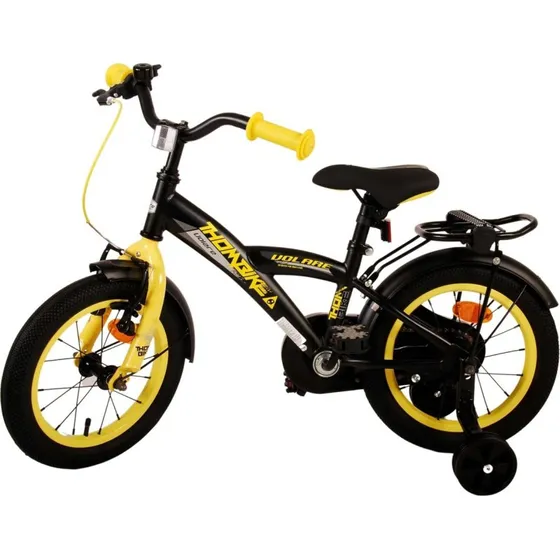 Volare Thombike Børnecykel 14" Sort/Gul 3-5 År