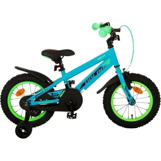 Volare Rocky Børnecykel 14" Grøn med Støttehjul