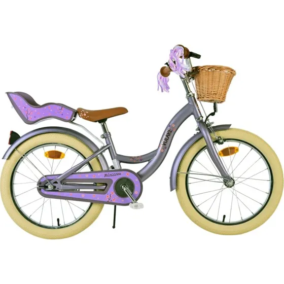 Volare Blossom Børnecykel 18" Lilla