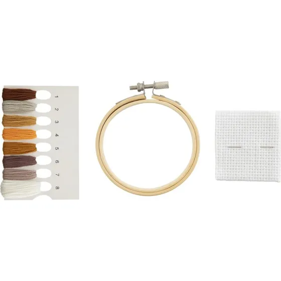 Creative Craft Group Craft ID Mini Broderi Kit - Sommerfugl
