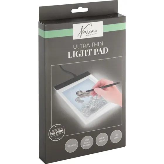 Nassau Fine Art Lysplade A5 - Led Lys