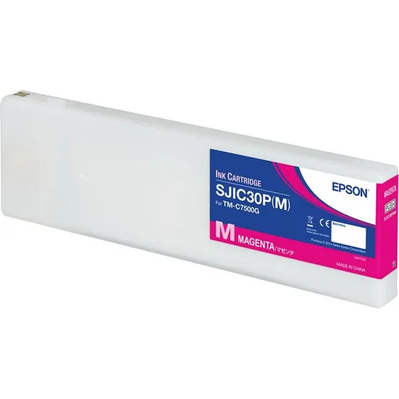 Epson SJIC30PM Magenta Original Blækpatron