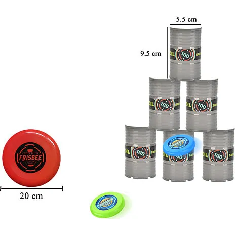 Sports Frisbee-sæt, lette og holdbare