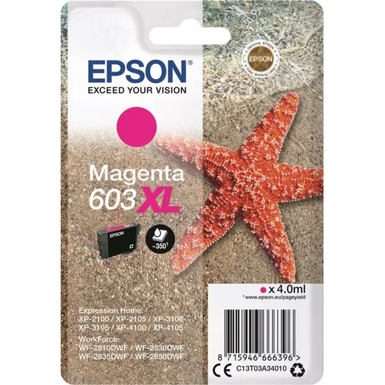 Epson 603XL Magenta XL-Blækpatron
