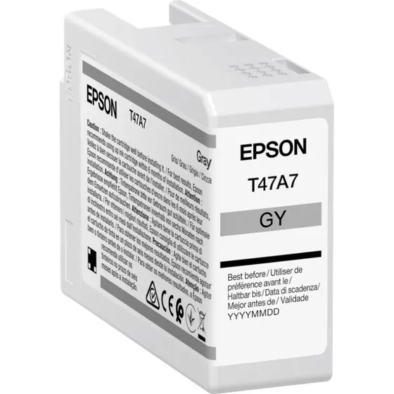 Epson UltraChrome Pro T47A7 Grå Blækbeholder 50 ml
