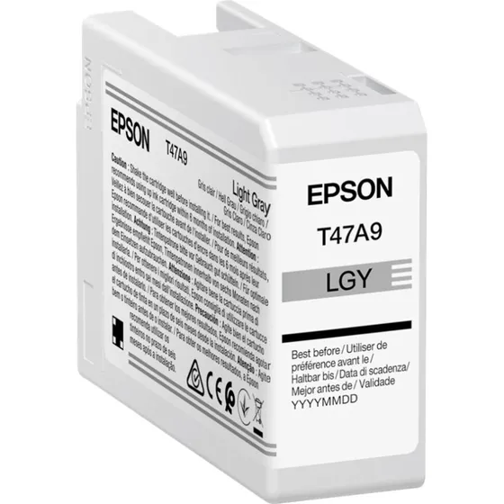 Epson T47A9 Lysegrå 50 ml Blækpatron