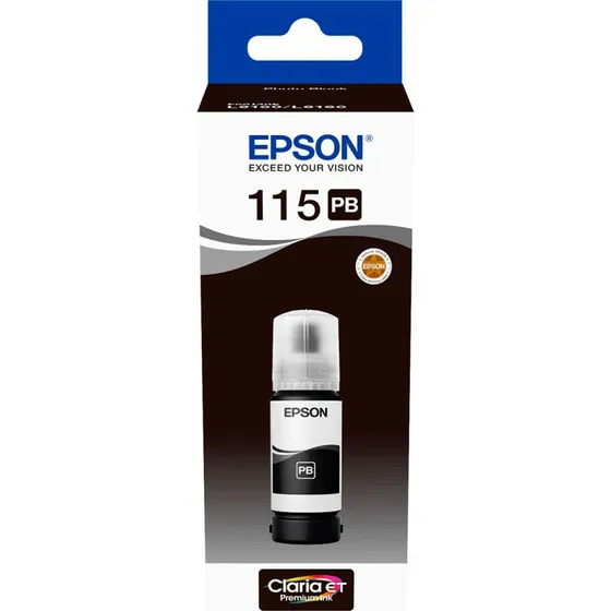 Epson EcoTank 115 Foto-Sort Blækrefill 70 ml
