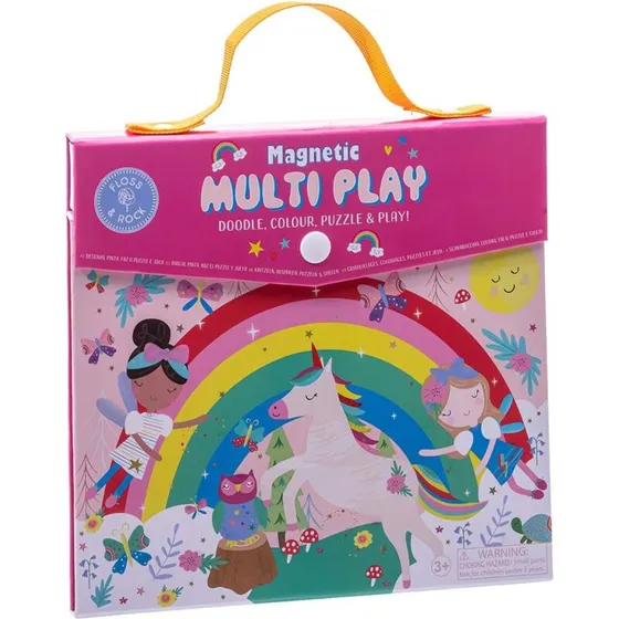 Floss & Rock magnetisk multi-legesæt – Enhjørning & feer