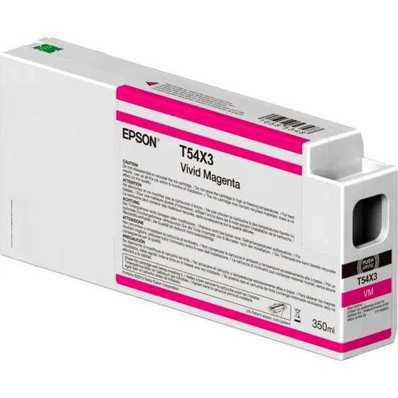 Epson T54X3 Levende Rød Blæk 350 ml