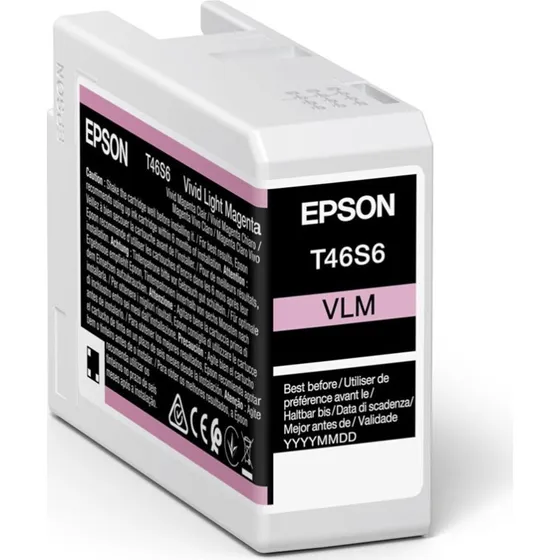 Epson T46S6 Levende Lyserød Blækbeholder 25 ml