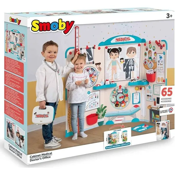 Smoby Doktor Ofisi foldbart lægekontor med tilbehør