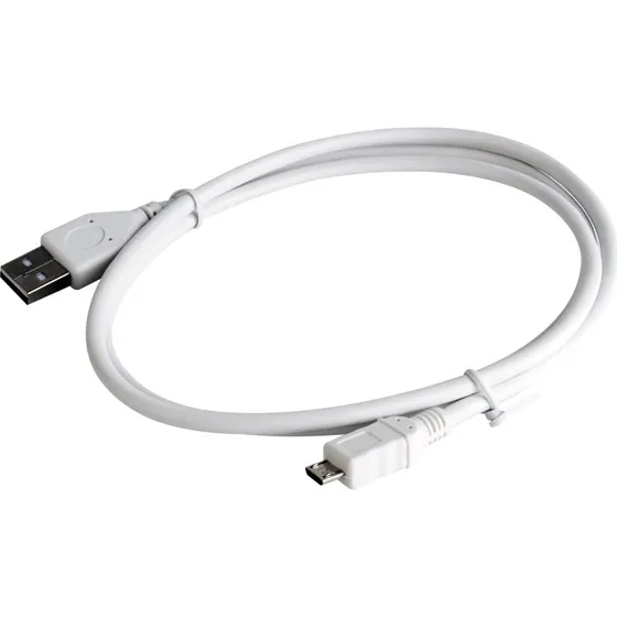 Cablexpert USB-kabel 1m hvid (Micro-USB Type B til USB)