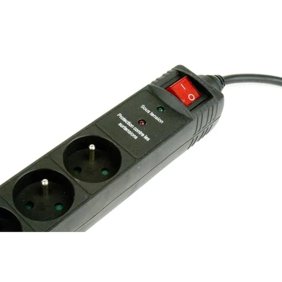 EnerGenie SPF5-C-10 5-stik overspændingsbeskytter 3 m sort