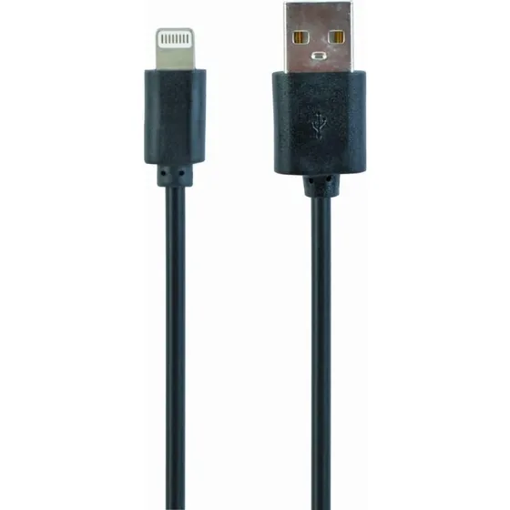 Gembird Lightning-kabel 1 m, USB A til MicroUSB B/Lightning, sort
