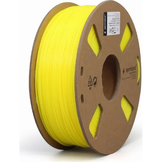 Gembird ABS Filament Neon-gul 1.75mm 1kg