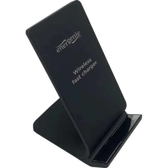 EnerGenie EG-WPC10-02 Trådløs Opladningsstander 10W Sort