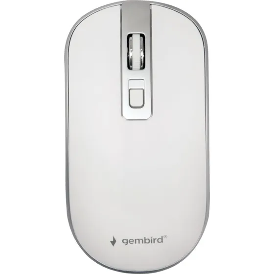 Gembird Wireless Optisk Mus 4B-06, Hvid, 4 Knapper, 2.4 GHz
