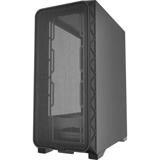 Gembird Fornax M200 ATX Tårn, Sort, Glasvindue, Ingen Strømforsyning