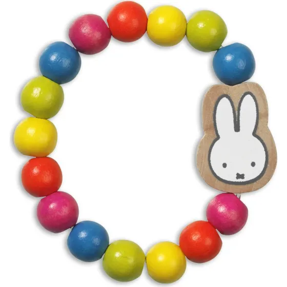 Bambolino Miffy Træperle Armbånd, 2+ år