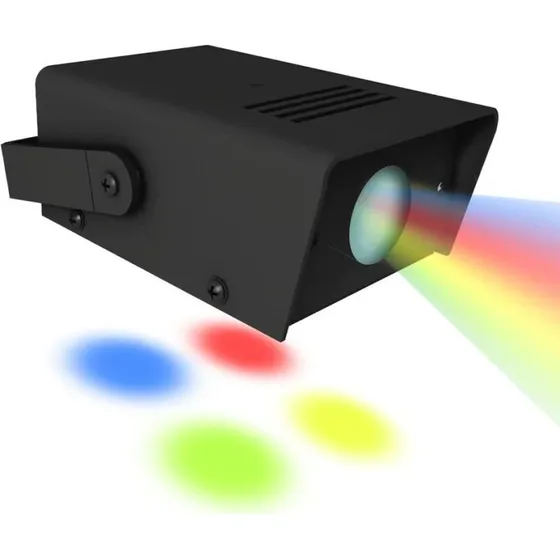 PartyFunLights Mini Projektor Disco Lampe 12,5 cm