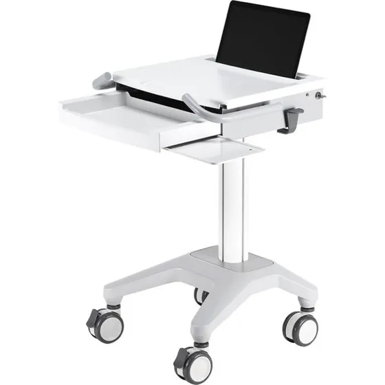 Neomounts MED-M200 Vogn med hjul, hvid, 10"-17"