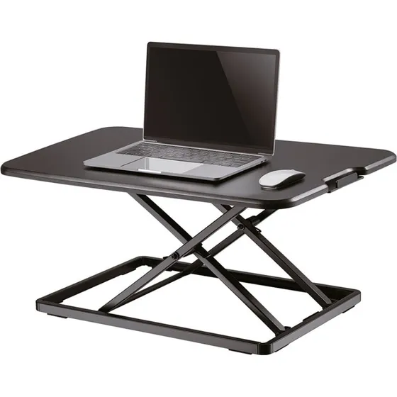 Neomounts Workstation sit-stand skærmstander, sort