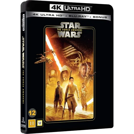 Star Wars: The Force Awakens - 4K UHD + Blu-ray (3-disc)
