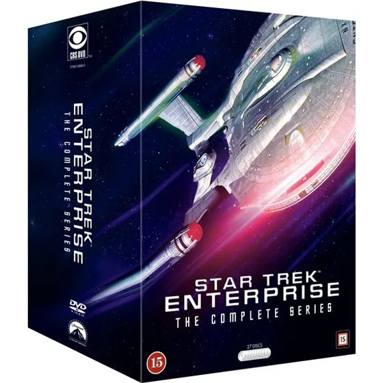 Star Trek: Enterprise - Komplet serie (27 DVD)