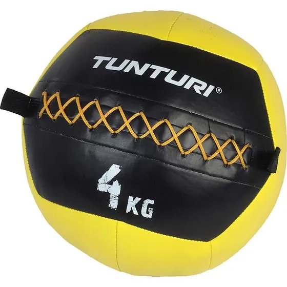 Tunturi Wall Ball 4 kg – Blød, robust crossfitbold til intensiv træning