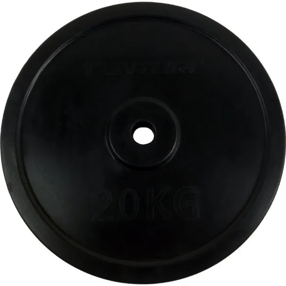 Tunturi Gummi Vægtskive 20 kg Ø30 mm