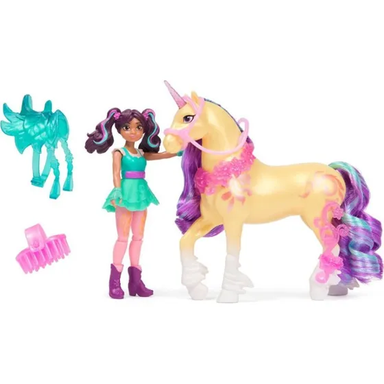 Unicorn Academy Ava & Leaf Lille Dukke