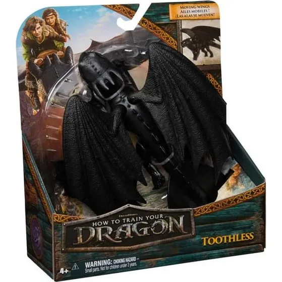 DreamWorks How to Train Your Dragon Toothless Legetøj, 30x16x5 cm, 4+ år