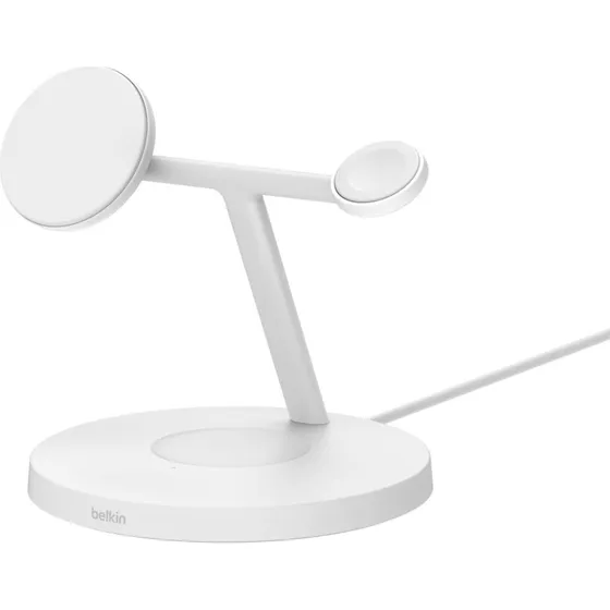 Belkin BoostCharge Pro 3-i-1 Qi2 15W Hvid
