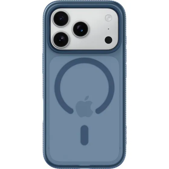 Belkin SheerForce Grip MagSafe Cover - Mørkeblå til iPhone 17 Pro