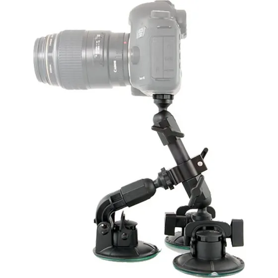 Delkin Fat Gecko Triple Mount Kameraholder