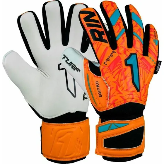 Rinat Egotiko Vengador Turf Målmandshandsker Orange, Str. 6