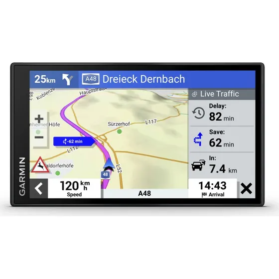 Garmin DriveSmart 66 GPS med Europa Kort, 6" Bluetooth