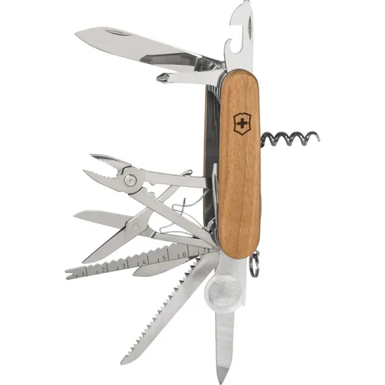 Victorinox Swiss Champ Multiværktøj, Valnøddetræ, 29 Funktioner