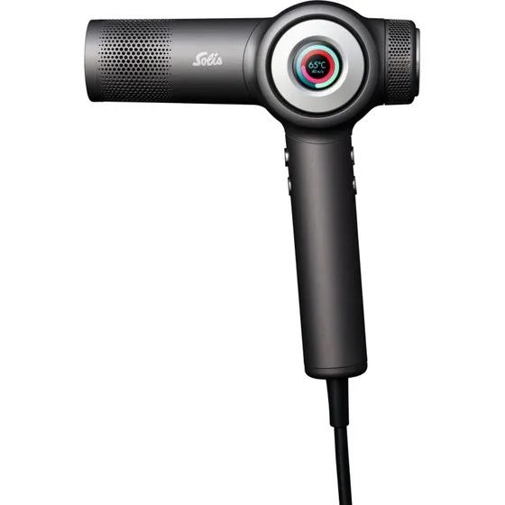 Solis AirVolution Hårtørrer, 1600W, Sort, 4 Programmer