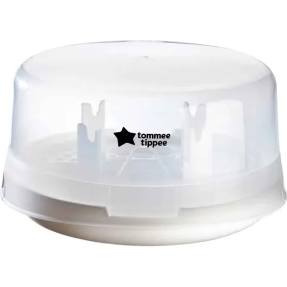 Tommee Tippee Steam mikrobølge-dampssterilisator – hvid