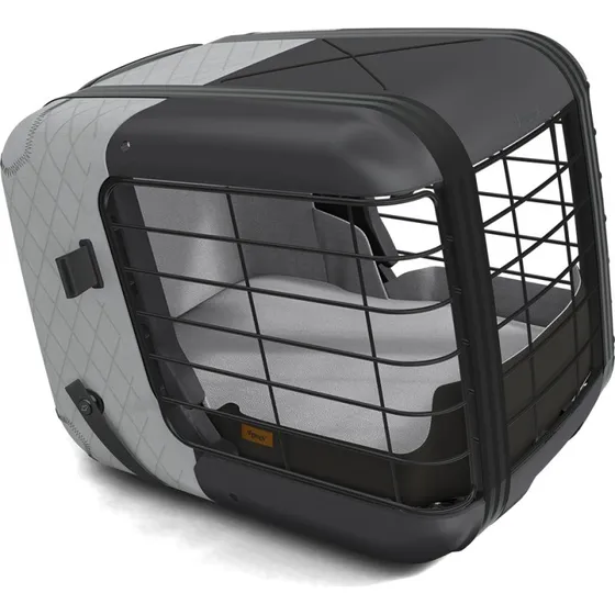 4Pets Caree Cool Grey Transportbur 46,5x47,2x57 cm