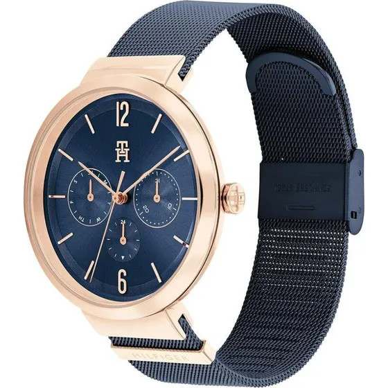 Tommy Hilfiger Dameur 1782541, blå skive, Ø 40 mm