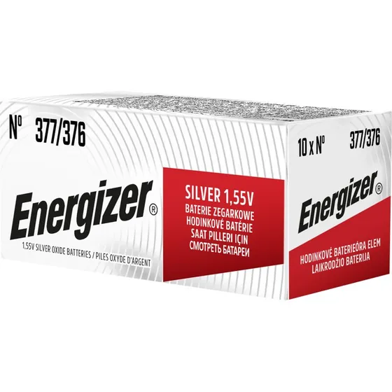 Energizer Silver Oxide 377/376 Knapcellebatteri