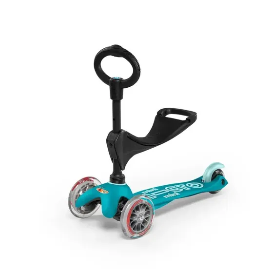 MICRO Scooter® Mini 3-i-1 Deluxe Aqua, 1+ år, max 35kg
