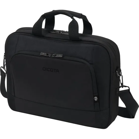 Dicota Eco Bæretaske 15,6" Sort 300D RPET