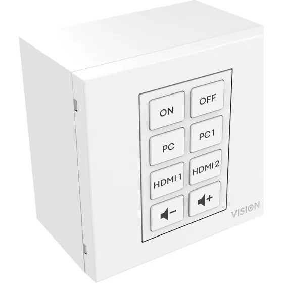 Vision Techconnect TC3-CTL/2 Kontrolmodul, hvid, 1 gang