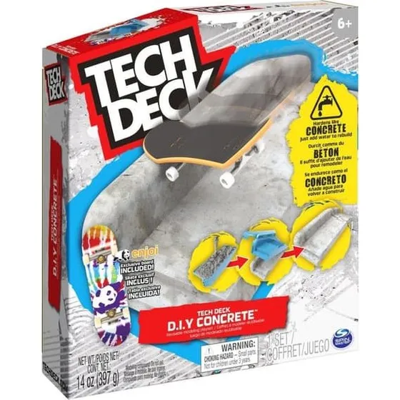 Tech Deck D.I.Y. Concrete Lekset med lera