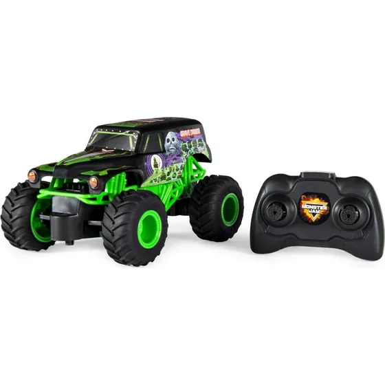 Monster Jam RC Grave Digger 1:24, Grøn og Sort
